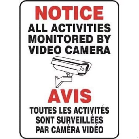 Accuform BILINGUAL SAFETY SIGN NOTICE  FBMASE813XL FBMASE813XL